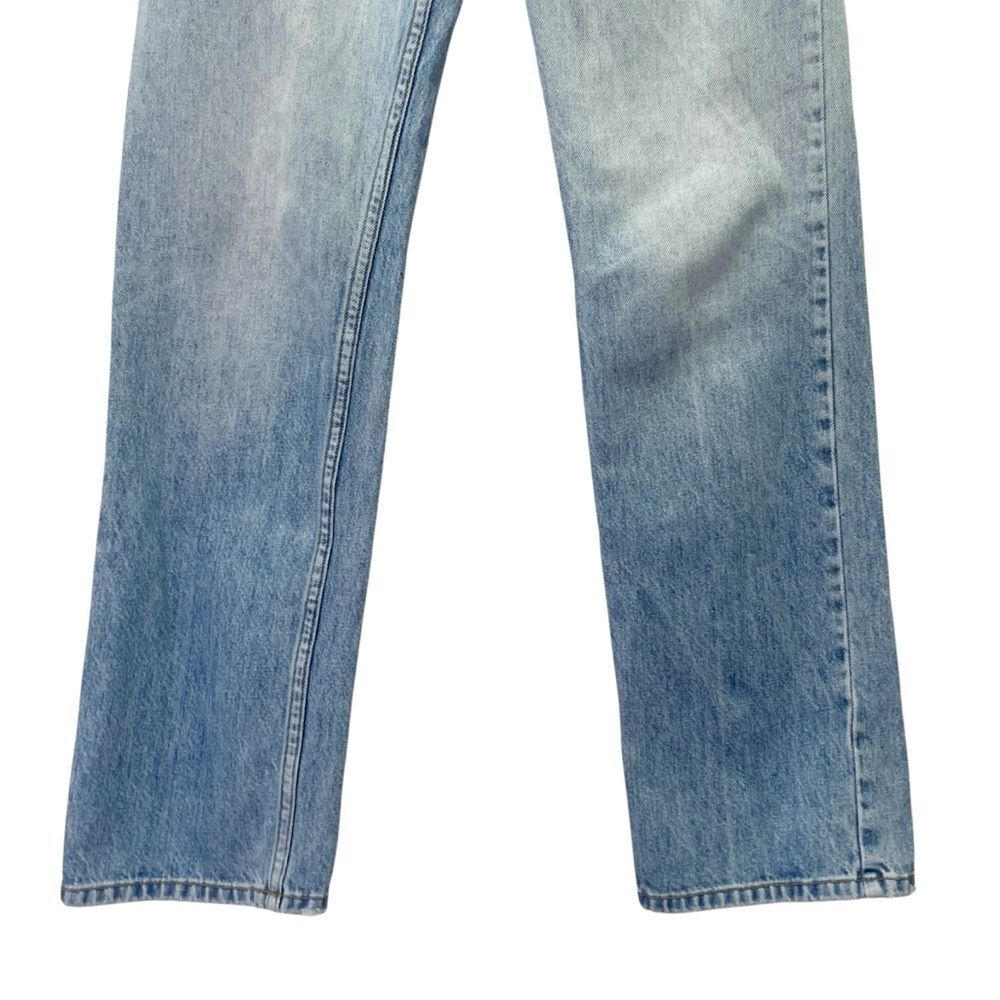 DÔEN Jeans Women’s Size 26 Mid Rise Straight Leg Medium Wash Made USA Denim Doen - Picture 8 of 12